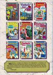 Verso de Marvel Masterworks Deluxe Library Edition Variant HC (1987) -6- The Fantastic Four n° 11-20