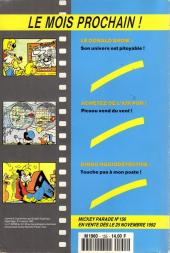 Verso de Mickey Parade -155- L'or aime Picsou