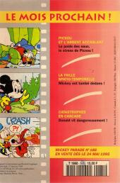 Verso de Mickey Parade -185- Donald met les gaz