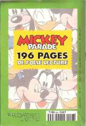 Verso de Mickey Parade -226- Picsou le christophe colomb de l'espace