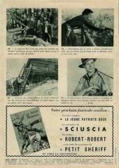 Verso de Le petit Sheriff -126- Une lettre de paris