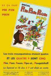 Verso de Pim Pam Poum (Pipo - Mensuel) -49- Tome 49