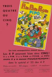 Verso de Pim Pam Poum (Pipo - Mensuel) -68- Tome 68