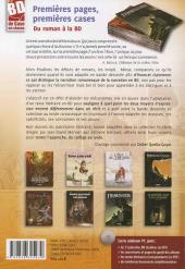 Verso de (DOC) Études et essais divers - Premières pages, premières cases - Du roman à la BD