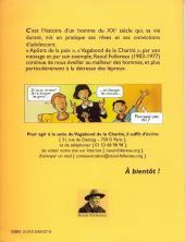 Verso de Les grandes Heures des Chrétiens -62a1999- Raoul Follereau - Le Vagabond de la Charité