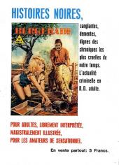 Verso de Série bleue (demi-bleue) et Hors-série (Elvifrance) -A06- Du sang pour le croisé