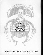 Verso de (AUT) Davis, Guy -1- Sketchbook macabre - 1