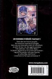 Verso de Letter Bee -4- Tome 4