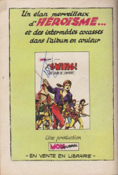 Verso de Capt'ain Swing! (1re série-Aventures et Voyages) -89- Fils à papa