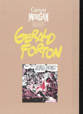Verso de Capitaine Morgan - Tome 1