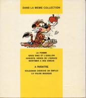 Verso de La jungle en folie  -HS3- Auguste héros de l'espace