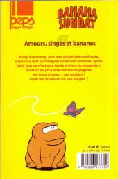 Verso de Banana sunday