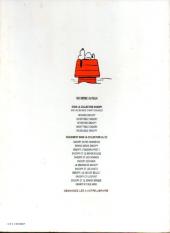 Verso de Peanuts -6- (Snoopy - Dargaud) -5- Inégalable Snoopy