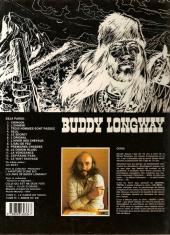 Verso de Buddy Longway -8a1984- L'eau de feu
