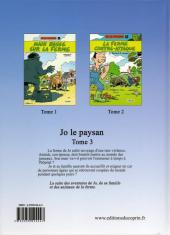 Verso de Jo le paysan -3- L'accueil à la ferme