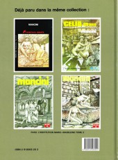 Verso de Les trois Mousquetaires (Mancini) -1- Tome 1