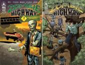 Verso de Zombie highway -1- Départ arrêté
