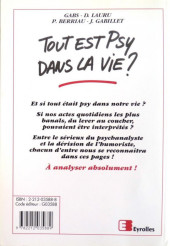 Verso de (AUT) Gabs -2001- Tout est psy dans la vie ?