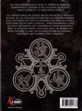 Verso de Kurokami Black God -12- Tome 12