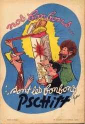 Verso de Les pieds Nickelés (3e série) (1946-1988) -52- Les Pieds Nickelés tiennent le succès