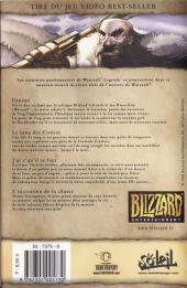 Verso de Warcraft Legends -3- Volume 3