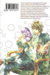 Verso de Bienvenue au Wakusei Drops -1- Tome 1