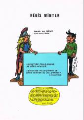 Verso de L'aventure folle-dingue de Régis Winter - Tome 1