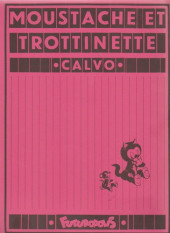 Verso de Moustache et Trottinette (Futuropolis) -11- Kouglofbourg