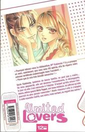 Verso de Limited lovers -1- Tome 1