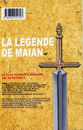 Verso de La légende de Maian -2- Tome 2