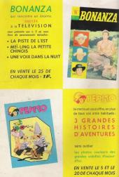 Verso de Bonanza (Vedettes T.V.) (Sagedition) -4- Les fugitifs