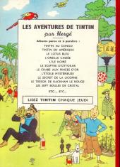 Verso de Tintin - Pastiches, parodies & pirates -2004- Tintin contre Kuifje