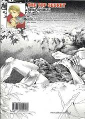 Verso de The top Secret -5- Tome 5