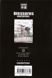 Verso de Blessures nocturnes -2- Volume 2