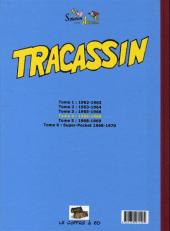 Verso de Tracassin -INT4- Tracassin - intégrale 4 : 1966-1968