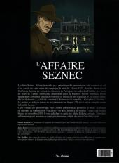 Verso de Les grandes Affaires criminelles et mystérieuses -1- L'Affaire Seznec