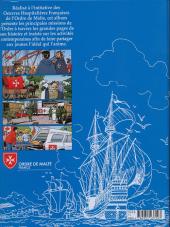 Verso de Les hospitaliers de Malte -a- Neuf siècles au service des autres