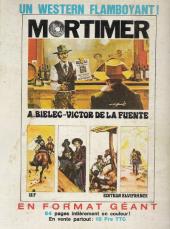 Verso de Série Bleue (Elvifrance) -62- La légende de dillinger