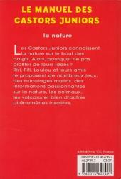 Verso de Manuel des Castors juniors (2e série) - La nature