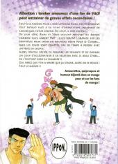 Verso de Otaku girls -6- Tome 6