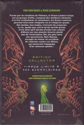 Verso de Green Lantern versus Aliens - Tome TL1