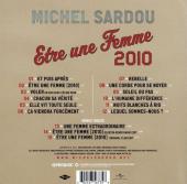 Verso de (AUT) Hugault - Michel Sardou - Être une Femme 2010