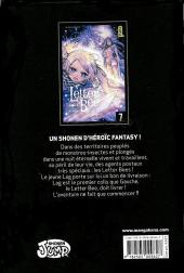 Verso de Letter Bee -8- Tome 8