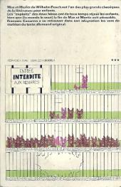 Verso de Max et Moritz
