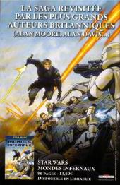 Verso de Star Wars - BD Magazine / La saga en BD -29- Numéro 29