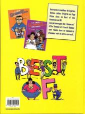 Verso de Les annonces en BD -BO- Best Of