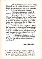 Verso de Le gabian - Josua Livingroom -HS- Erratum 1