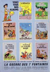 Verso de Johan et Pirlouit -9'- La flûte à six schtroumpfs