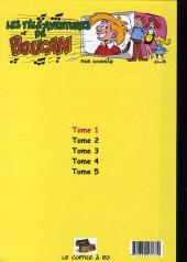Verso de Les télé-aventures de Boucan -1- Tome 1