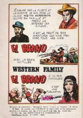 Verso de Long Rifle (Aventures et Voyages) -53- Les saltimbanques